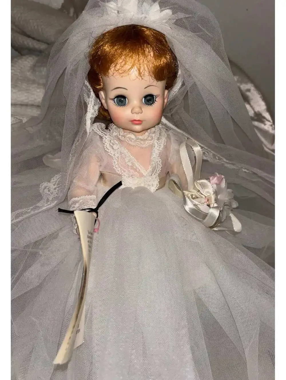 Madame Alexander Bride Doll 1970 W/ Tag Red Hair Restored *GORGEOUS!*